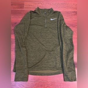 Green Nike Golf quarter zip